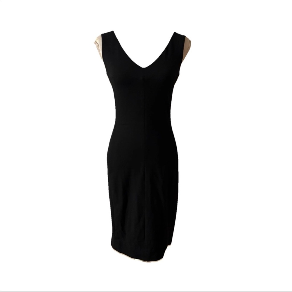 MM Lafleur Dress Womens Sz 2 The Rachel Sheath Career Classic Office Black
